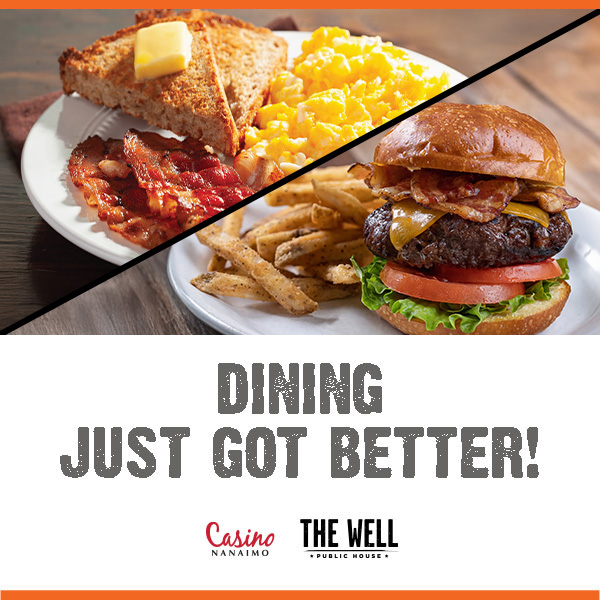 Dining Just Got Better - Casino Nanaimo