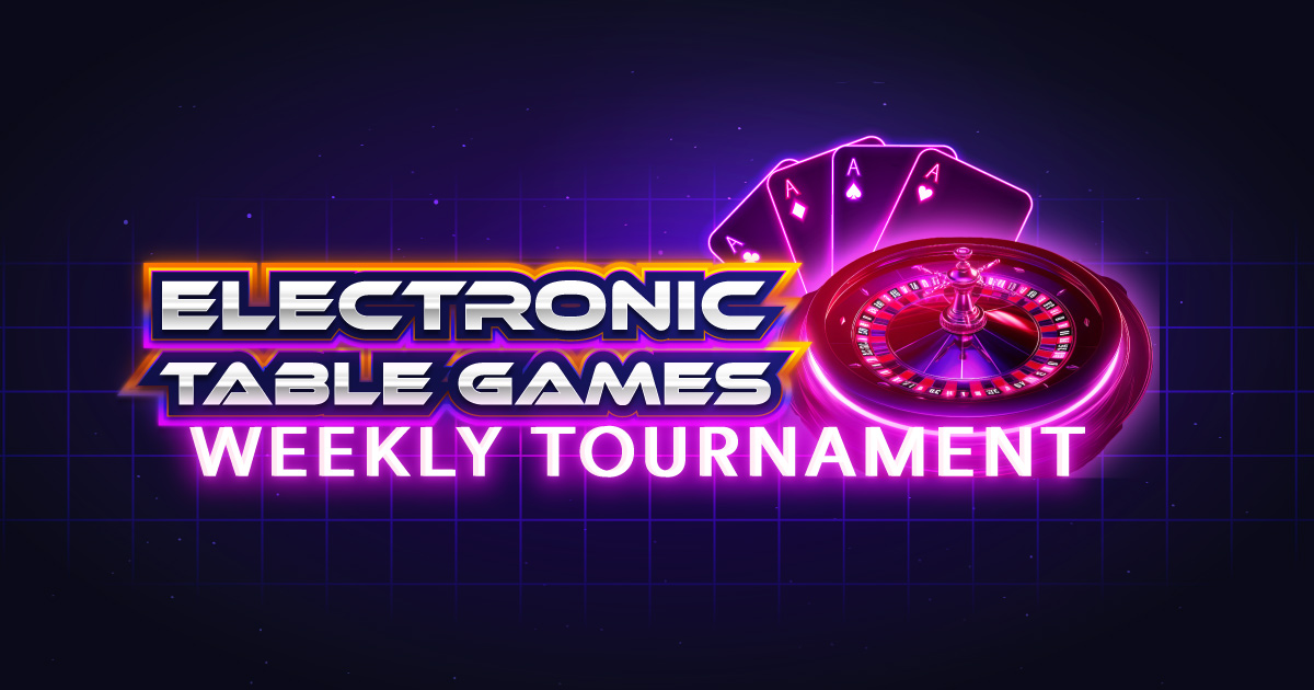 Electronic Table Games Weekly Roulette Tournament - Casino Nanaimo